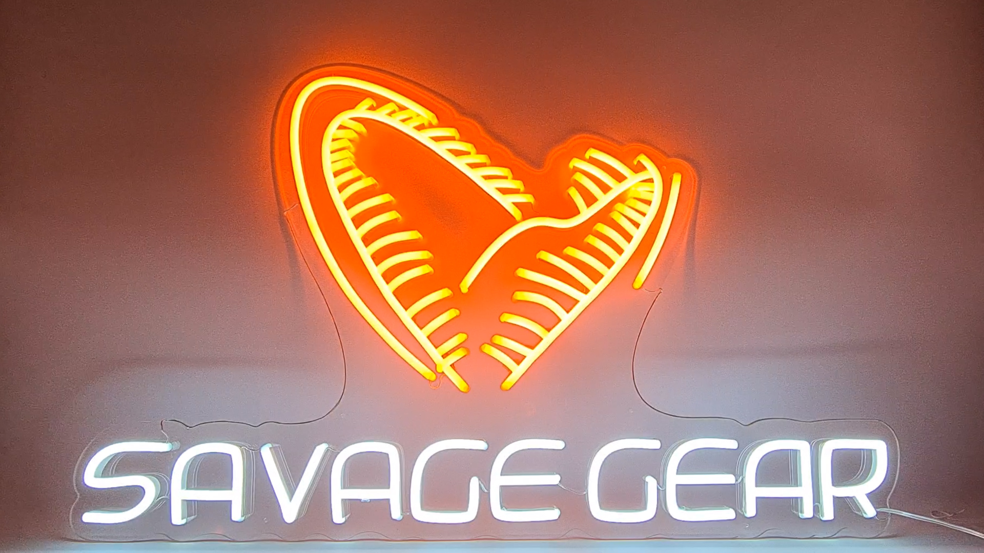 SG Jaw Logo Neon Sign 85x52cm