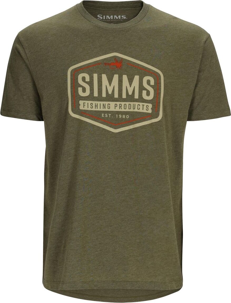 Simms Fly Patch T-Shirt Military XXL