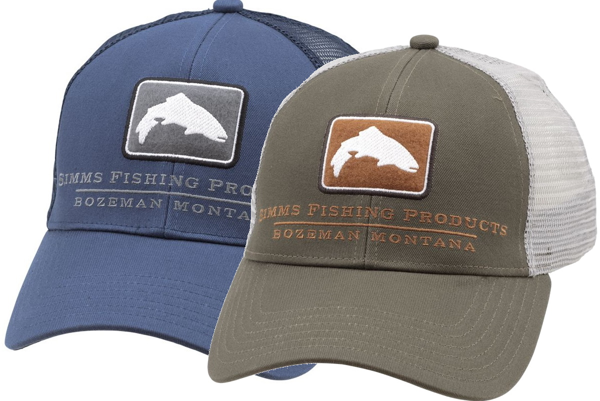 simms small fit trucker hat