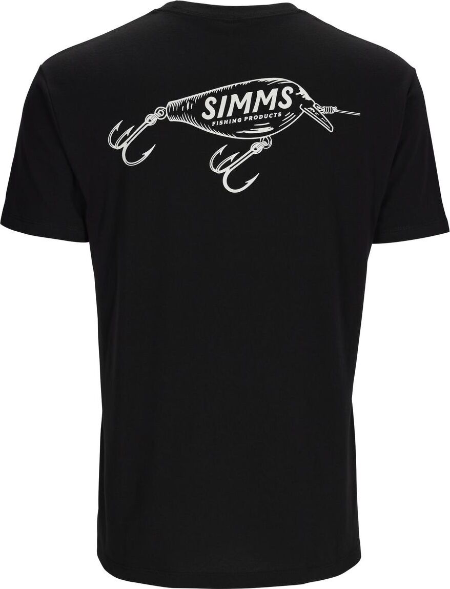 Simms Square Bill T-Shirt Black : Size: 3XL – Glasgow Angling Centre
