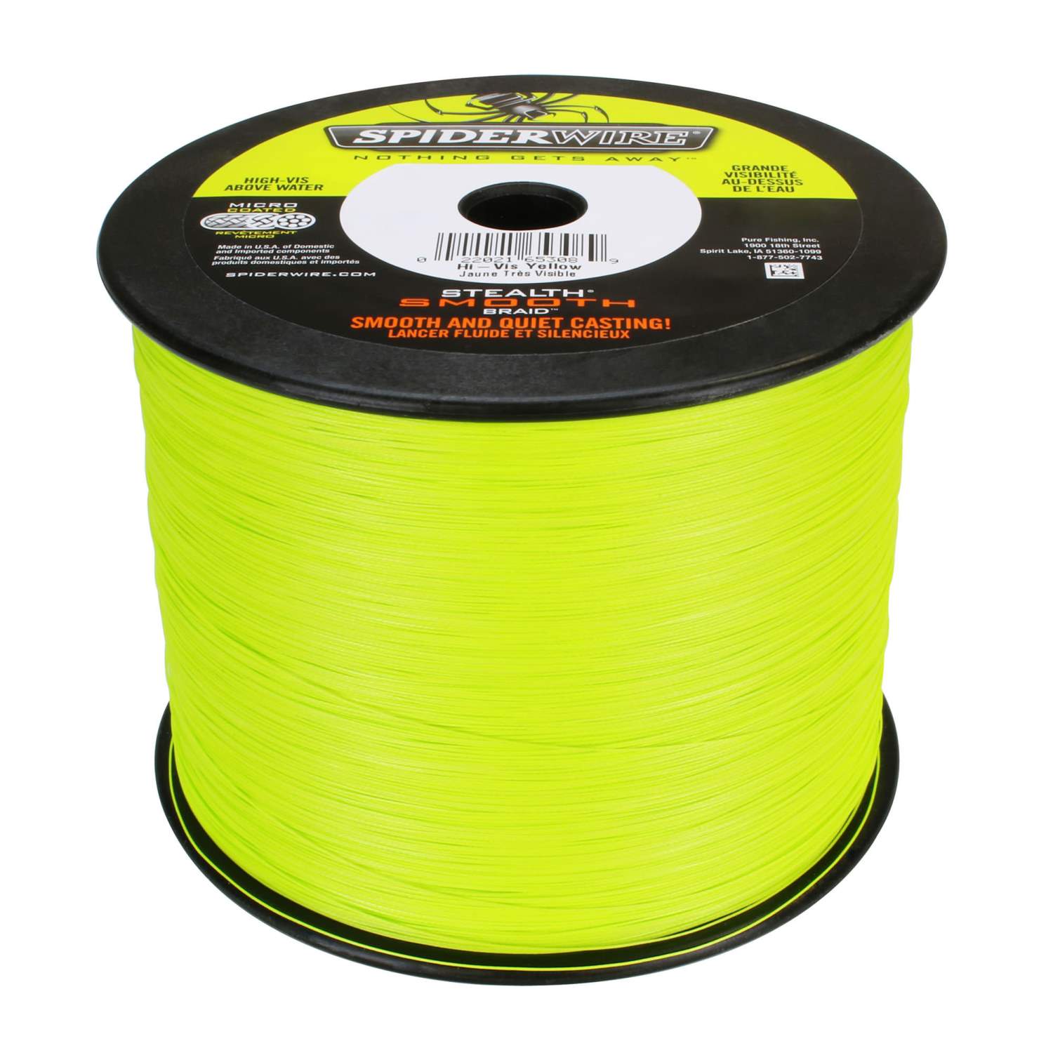 SpiderWire Stealth Smooth12 Braid 2000m 12lb : Translucent – Glasgow  Angling Centre