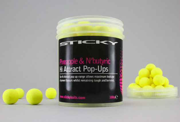 Sticky Baits Pineapple & NButyric Pop Ups 