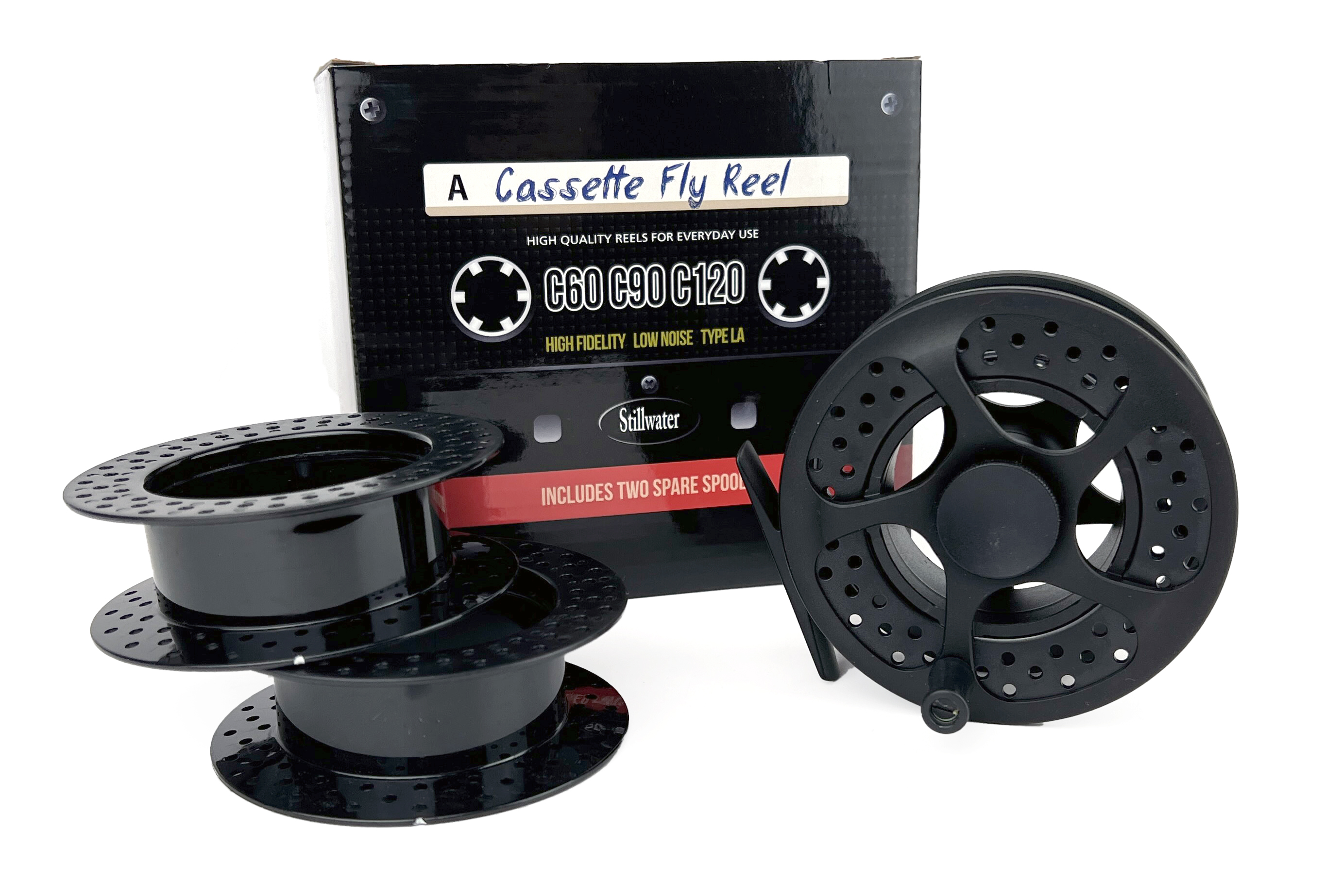 Stillwater Cassette Fly Reel: Reel C60 Cassette Reel #5/6