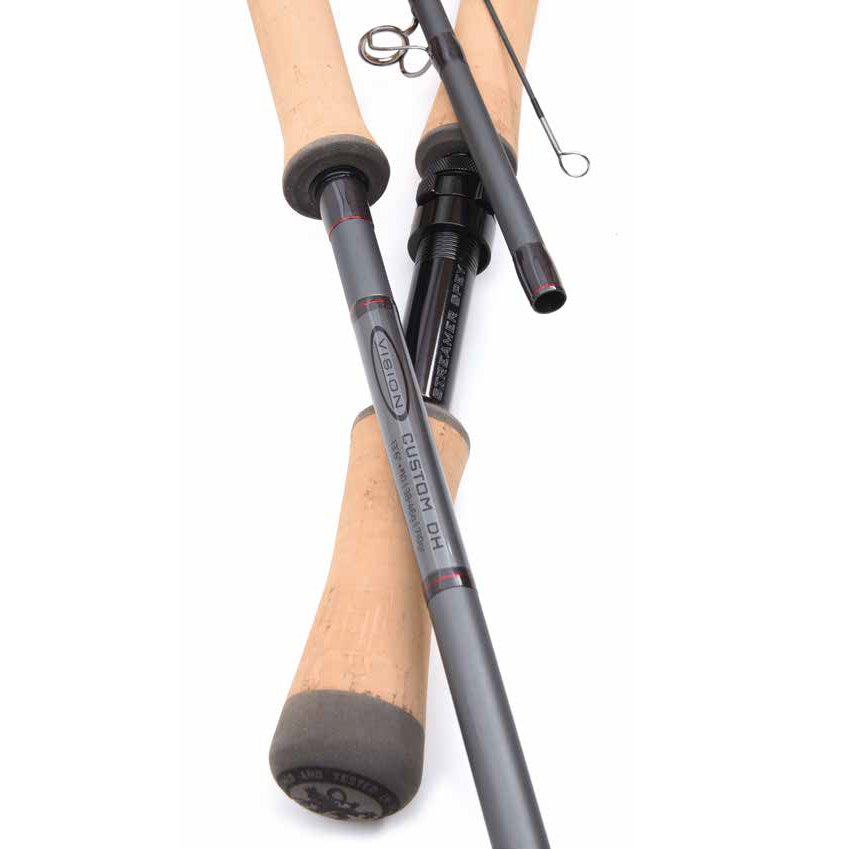 Vision Custom DH Double Handed 4pc Fly Rods 14ft : #9 / 34-42g / Skagit  650g – Glasgow Angling Centre