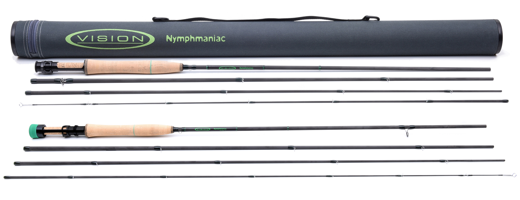 Vision Nymphmaniac Fly Rods 10ft6 : #3 : 4pc – Glasgow Angling Centre