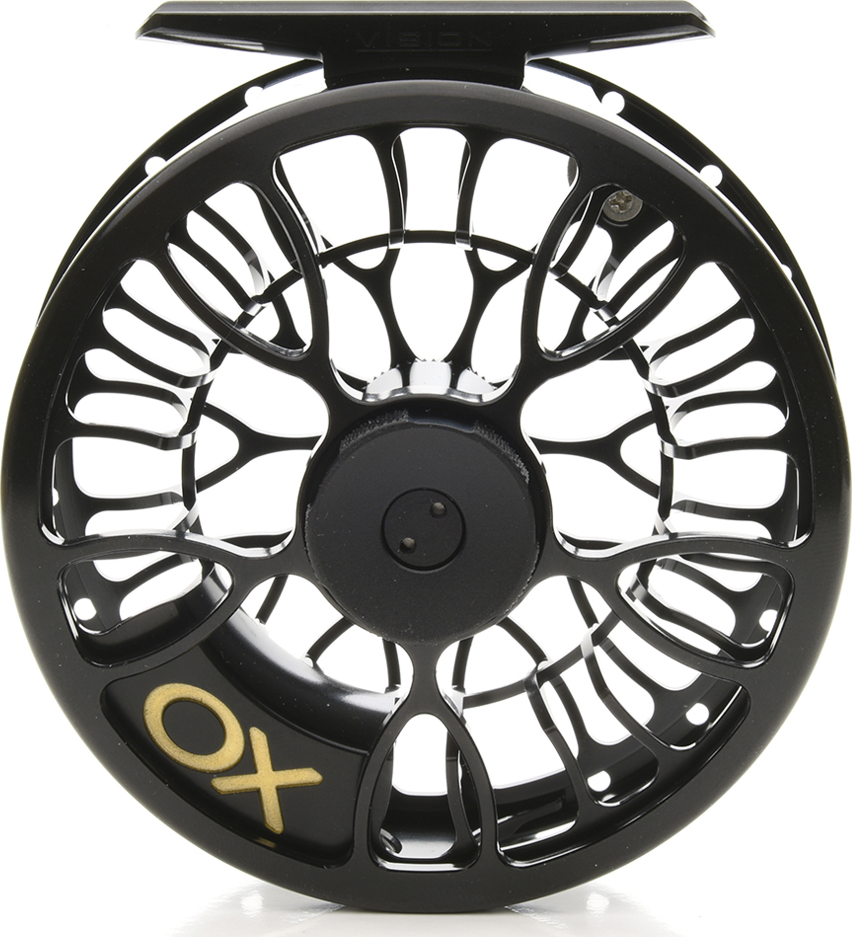 Vision XO Fly Reel 5/6 Black – Glasgow Angling Centre