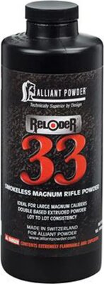 Alliant Reloder 33 Powder (1lb Tub)