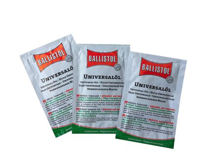 Ballistol Universal Gun Oil Care Cloth 10 Pack