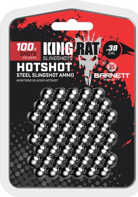 Barnett Hotshot Steel Slingshot Ammo 9.5mm