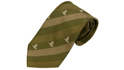 Bisley Duck Striped Polyester Tie