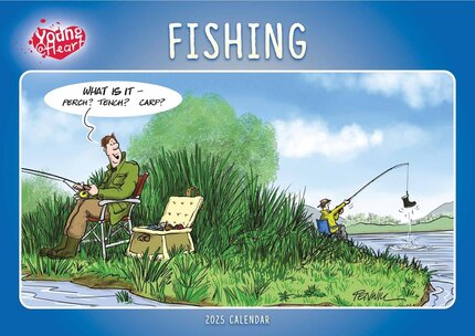 Calendar Young at Heart Fishing Calendar 2025