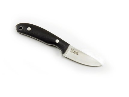 Casstrom Alan Wood Safari Sheath Knife Black G10 Handle (6cm 12c27 Stainless Steel Blade)