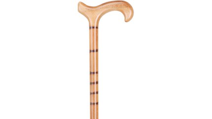 Coopers Gents Beechwood Ringed Derby Cane