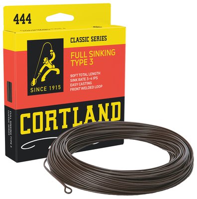 Cortland 444 Classic Type 3 Sinking Fly Lines