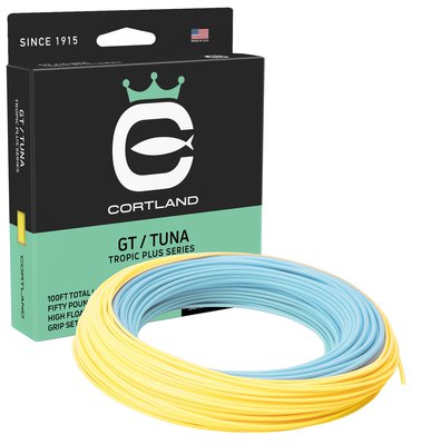 Cortland Tropic Plus GT/Tuna Floating Fly Lines  - Blue/Yellow