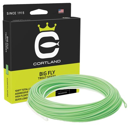 Cortland Precision SL Big Fly Floating Fly Lines with 2ft Dyna-Tip