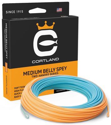 Cortland Precision Spey Salmon Medium Belly Floating Fly Lines