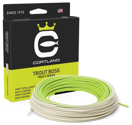 Cortland Precision Trout Boss HTX Floating Fly Lines (100ft)