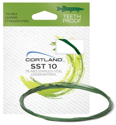 Cortland Toothy Critter Stainless Steel Leader Material 10ft