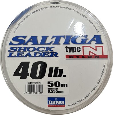 Daiwa Saltiga Shock Leader Type N 50m Spool