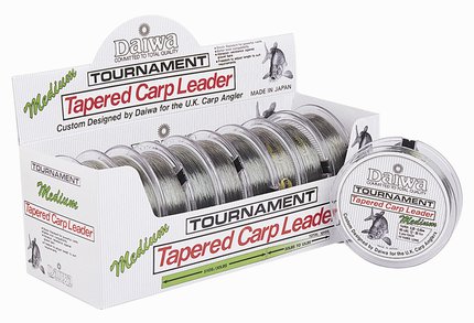 Daiwa Tournament Tapered Carp Leader 12lb-30lb