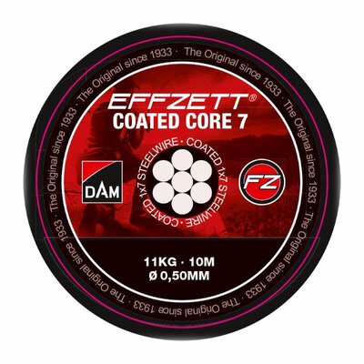 DAM Coated Core7 Steeltrace Black