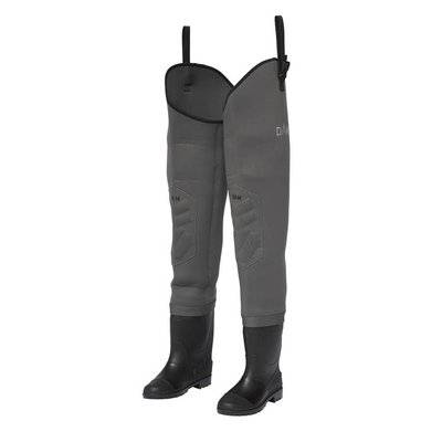 DAM Dryzone Neoprene Hip Waders With Cleated Sole