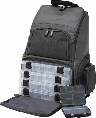 DAM Intenze 25L Back Pack with 4 Boxes