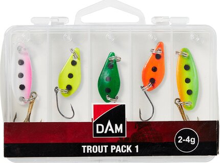 DAM Trout Boxed Pack 5pc