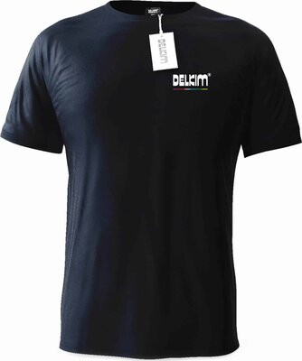 Delkim Logo Black T-Shirt