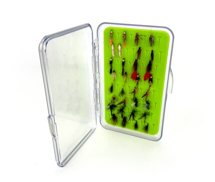 Dragon Boxed All Round River Flies x32