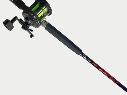 Fisheagle Bowline Boat Combo 7ft 20-30lb 2pc Boat Rod + 300L Multiplier with Mono