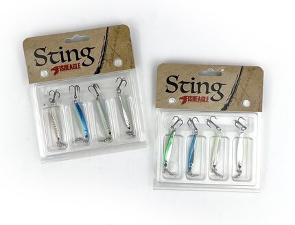 Fisheagle Sting Lure Selection Pack 4pc