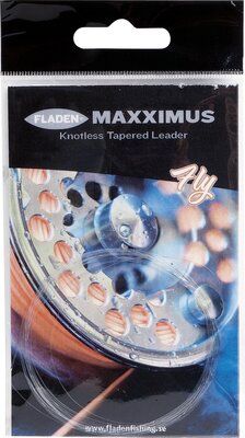 Fladen 9ft Maxximus Knotless Tapered Leader