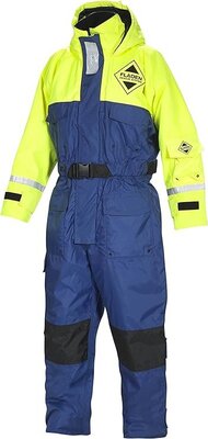 Fladen Blue/Yellow Rescue System 1pc Flotation Suit