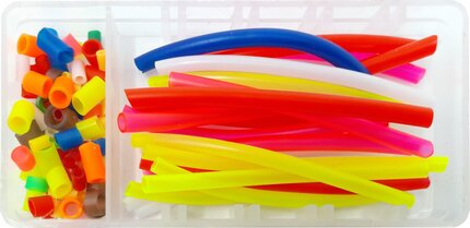 Fladen Box Silicone Tubes & Cut Float Rings