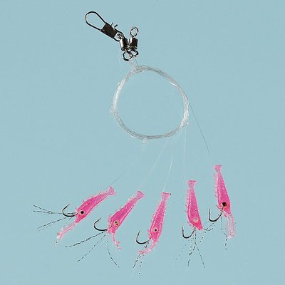 Fladen Living Shrimp Sea Rig - 5 Hook Size 1/0
