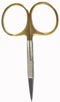 Stillwater Gold Loops Hair Scissors