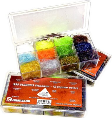 FrodinFlies SSS Dubbing Dispenser - 12 Colour Set