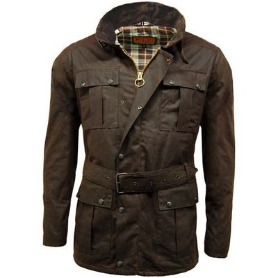 Game Continental Belted Wax Jacket