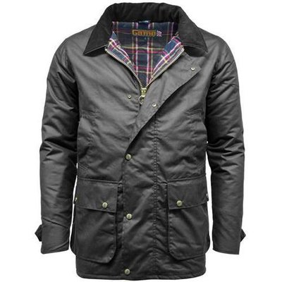 Game Mens Winchester Padded Antique Waxed Cotton Jacket