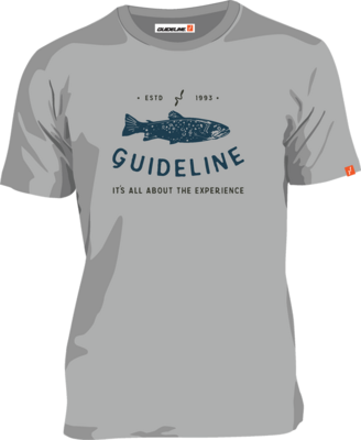 Guideline The Trout ECO Tee - Grey Melange