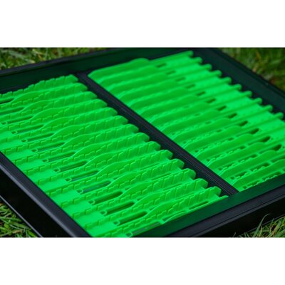 Guru RSW Waterproof 36mm Tray Including x30 Green Evo winders (19cm)