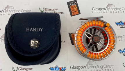 Preloved Hardy Ultralite MTX Reel 5000 #5/6/7 Fly reel (in pouch) - Used