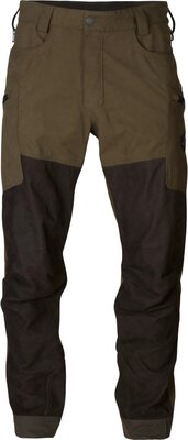Harkila Driven Hunt HWS Leather Trousers Willow Green/Shadow Brown