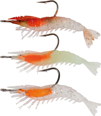 Hart Glow Shrimp 55mm 3g 3pc