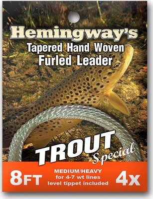 Hemingway Furled Leader Trout