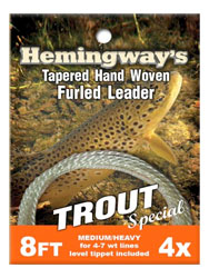 Hemingway Furled Leader Trout