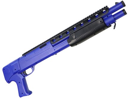 HFC M309 Blue Spring Powered 6mm BB Airsoft Shotgun