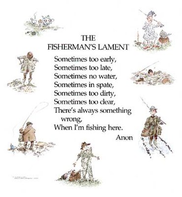 Fishing Maps Fishermans Lament